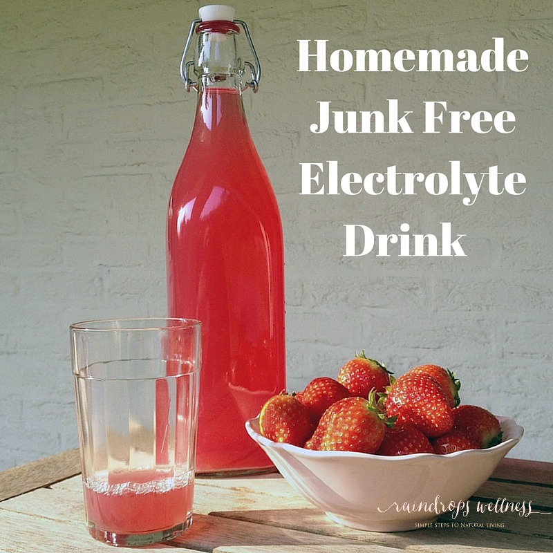 Homemade Junk Free Electrolyte Drink